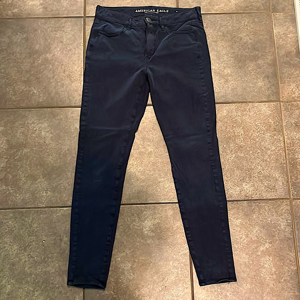 American Eagle Navy Blue Jeans